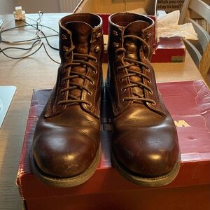 Wolverine Dark Brown Leather Boots
